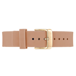 Classic Sea Coral Silicon Strap | 16mm