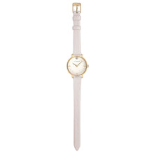 Pure Diamond Snow White and Champagne Gold Watch | 30mm