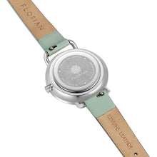 Pure Diamond Pistachio Green and Silver Watch | 30mm
