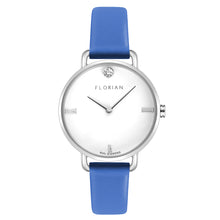Load image into Gallery viewer, Pure Diamond Dodger Blue and Silver Watch | 30mm
