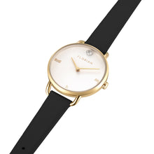 Pure Diamond Midnight Black and Champagne Gold Watch | 30mm