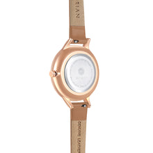 Load image into Gallery viewer, Happy Lady Smoke Dial Tenne Brown and Rose Gold Watch | 34mm
