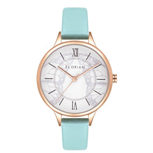 Load image into Gallery viewer, Happy Lady Papillon Dial Pistachio Green and Rose Gold Watch | 34mm
