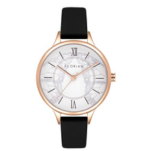 Happy Lady Papillon Dial Midnight Black and Rose Gold Watch | 34mm