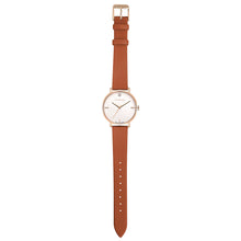 Load image into Gallery viewer, Pure Diamond Tenne Brown and Rose Gold Watch | 36mm
