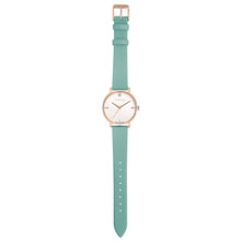 Pure Diamond Pistachio Green and Rose Gold Watch | 36mm