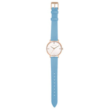 Load image into Gallery viewer, Pure Diamond Angel Blue and Rose Gold Watch | 36mm
