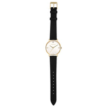 Pure Diamond Midnight Black and Champagne Gold Watch | 36mm