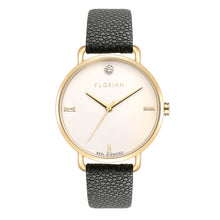 Pure Diamond Charcoal Grey and Champagne Gold Watch | 36mm