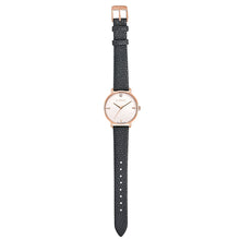 Load image into Gallery viewer, Pure Diamond Charcoal Grey and Rose Gold Watch | 36mm
