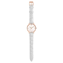 Pure Diamond Pearl White and Rose Gold Watch | 36mm