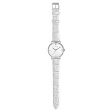 Load image into Gallery viewer, Pure Diamond Pearl White and Silver Watch | 36mm
