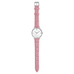 Pure Diamond Punchy Pink and Silver Watch | 36mm