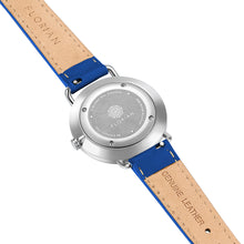Load image into Gallery viewer, Pure Diamond Frenchy Blue and Silver Watch | 36mm
