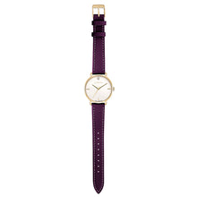 Load image into Gallery viewer, Pure Diamond Orchid Purple and Champagne Gold Watch | 36mm
