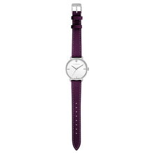 Load image into Gallery viewer, Pure Diamond Orchid Purple and Silver Watch | 36mm

