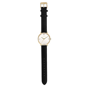 Classic Diamond Eagle Black and Champagne Gold Watch | 36mm