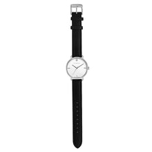 Load image into Gallery viewer, Classic Diamond Eagle Black and Silver Watch | 36mm
