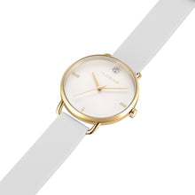 Pure Diamond Pure White and Champagne Gold Watch | 36mm