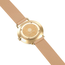 Load image into Gallery viewer, Pure Diamond Sea Coral and Champagne Gold Watch | 36mm
