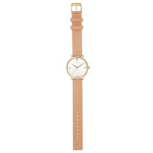 Pure Diamond Sea Coral and Champagne Gold Watch | 36mm