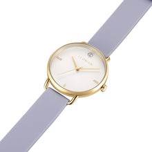 Load image into Gallery viewer, Pure Diamond Lilac Violet and Champagne Gold Watch | 36mm
