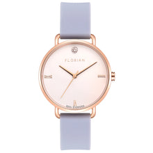 Load image into Gallery viewer, Pure Diamond Lilac Violet and Rose Gold Watch | 36mm
