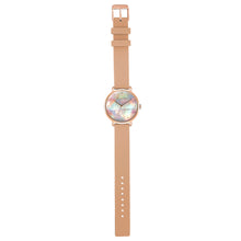 Candy Diamond Colorful MOP Dial Sea Coral and Rose Gold Watch | 36mm
