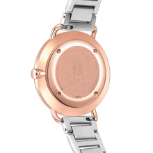 Load image into Gallery viewer, Classic Roman Palm Green Dial Silver and Rose Gold Bracelet Watch | 36mm
