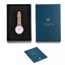 Load image into Gallery viewer, Classic Roman Milky Purple Dial Rose Gold Bracelet Watch | 36mm
