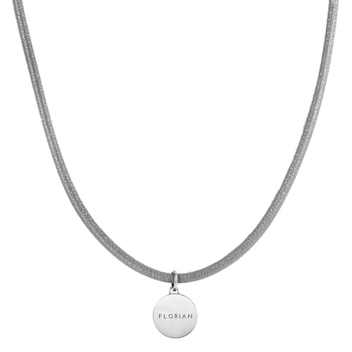 Aroma Magnetic Silver Chic Stress Relief Necklace