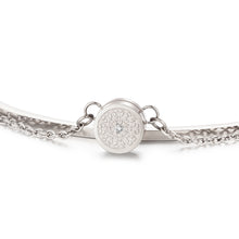Aroma Fragrance Diamond Silver Bracelet