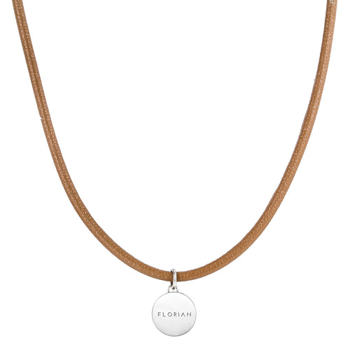 Aroma Magnetic Cocoa Brown Stress Relief Necklace