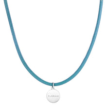 Load image into Gallery viewer, Aroma Magnetic Aqua Blue Stress Relief Necklace
