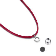 Load image into Gallery viewer, Aroma Magnetic Punchy Pink Stress Relief Necklace
