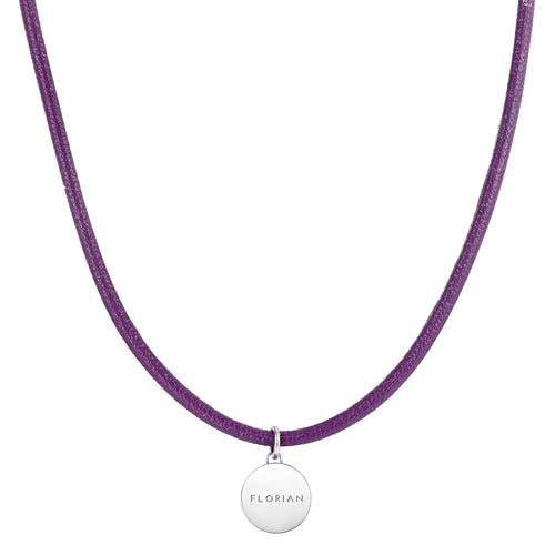 Aroma Magnetic Orchid Purple Stress Relief Necklace