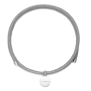 Aroma Magnetic Silver Chic Stress Relief Necklace