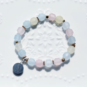 Aroma GEM Morganite Bracelet | 8mm