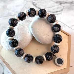 Aroma Flower Clay Bracelet | 11mm
