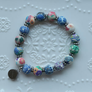 Aroma Flower Clay Bracelet | 11mm