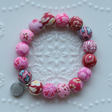Load image into Gallery viewer, Aroma Flower Clay Bracelet | 12mm
