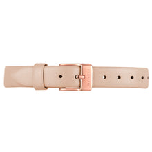 Petite Salmon Pink Leather Strap | 12mm